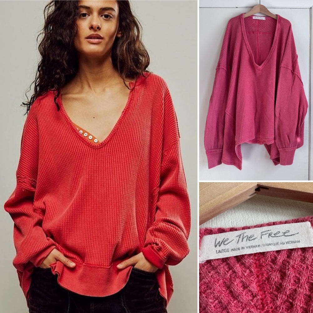 Free People We the Free thermal shirt
